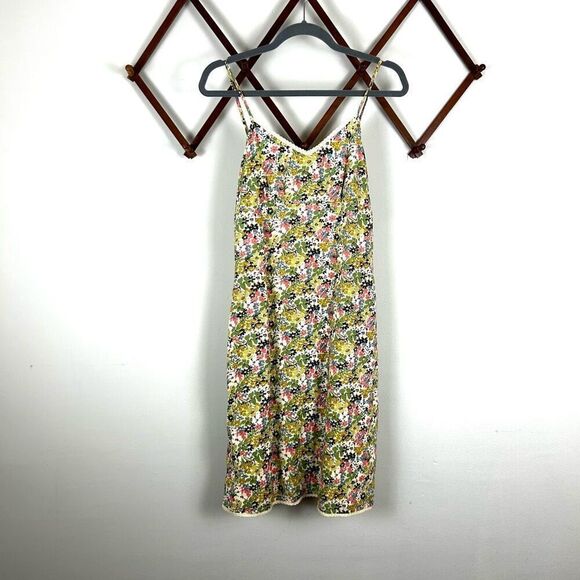 VINTAGE ROUTE 66 Floral Crochet Trim Dress GUC Size 4 L376 - Picture 1 of 6